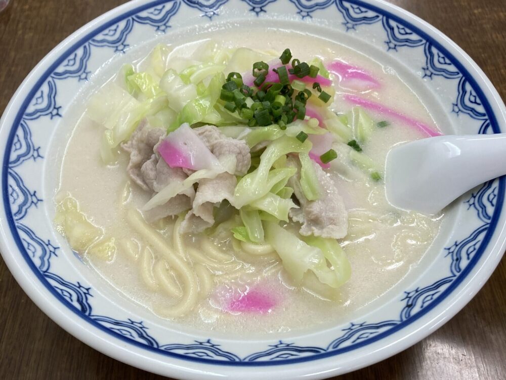 長崎名物のちゃんぽん