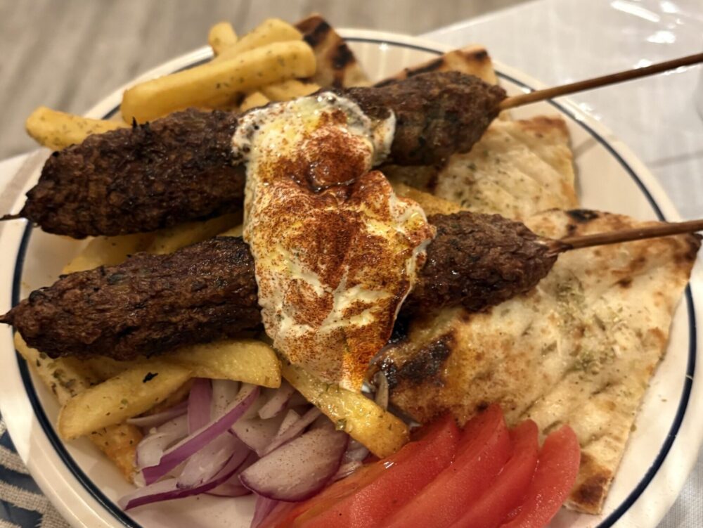 本日のおすすめのケバブ