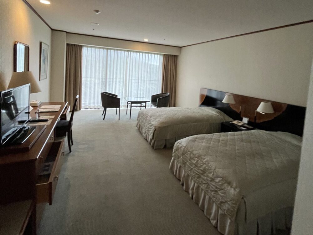 屋久島いわさきホテルの内装