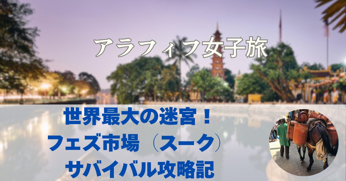 世界最大の迷宮！フェズ市場（メディナ）サバイバル攻略記