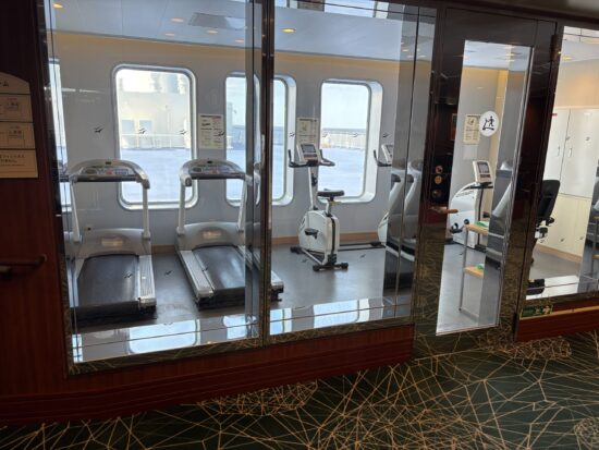 東京九州フェリー船内スポーツルーム