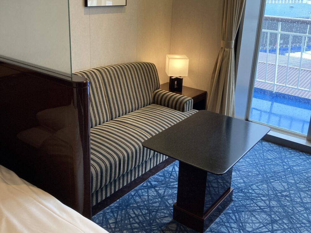 東京九州フェリーそれいゆデラックス バルコニーあり