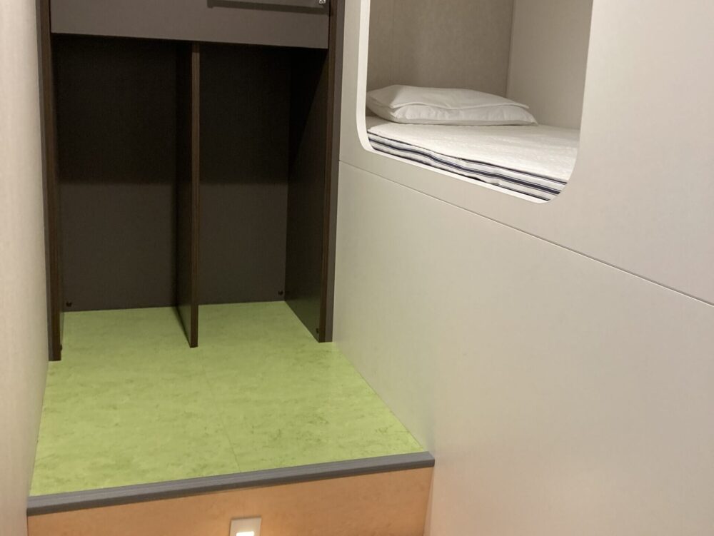 東京九州フェリーそれいゆツーリストA客室