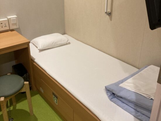 東京九州フェリーそれいゆツーリストS客室 半個室タイプの部屋