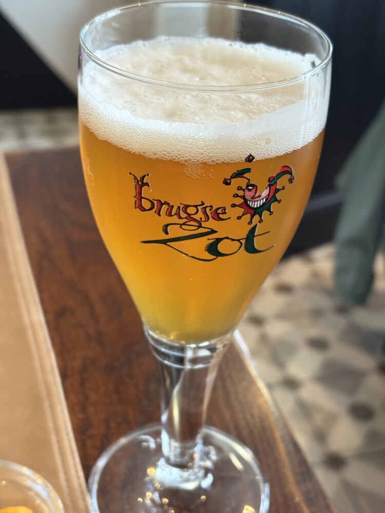 ベルギービールのグラス
