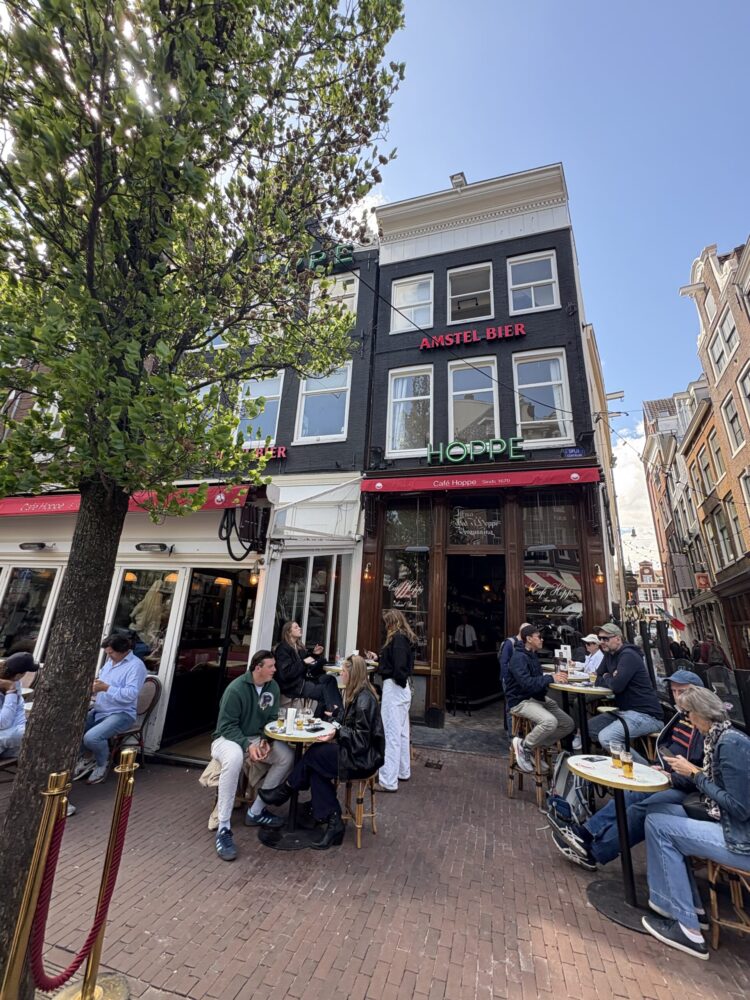 Hoppe Amsterdamの外観