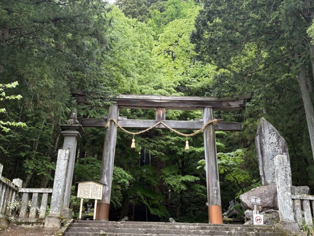 戸隠神社宝光社の鳥居
