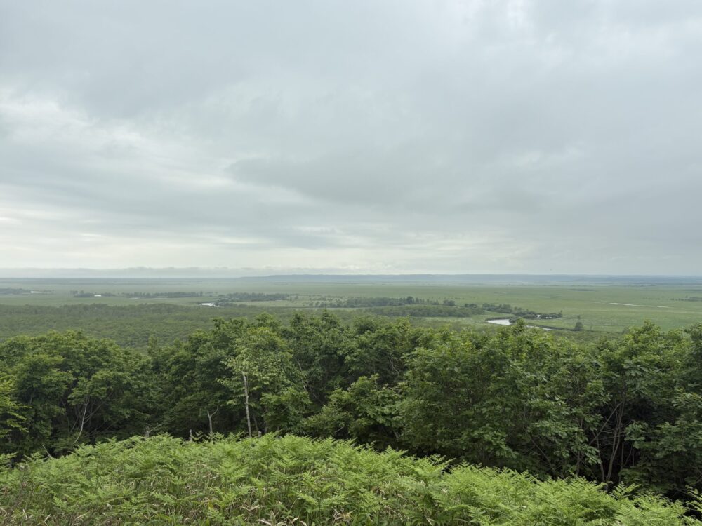 細岡展望台からの釧路湿原の絶景