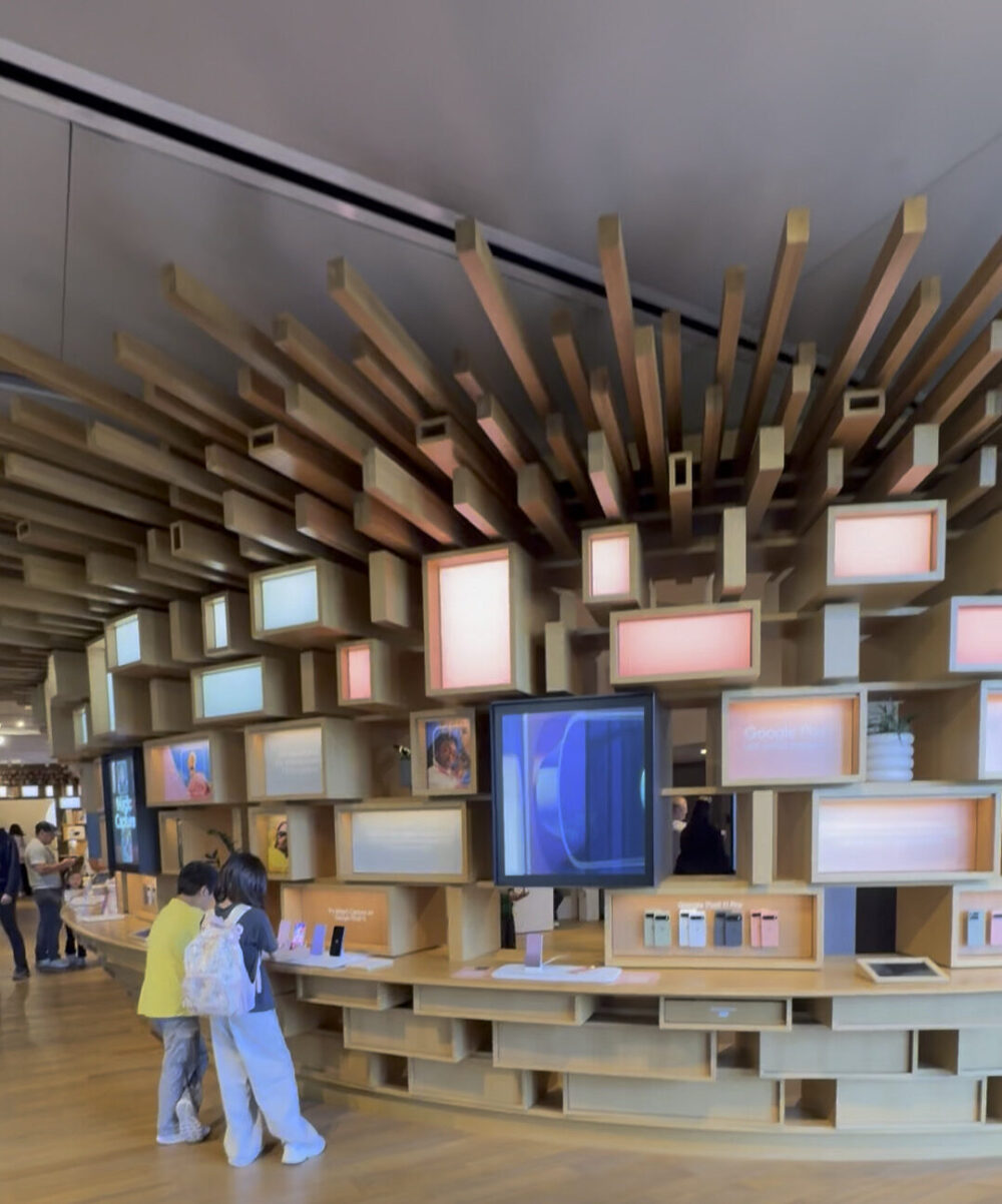 Google Visitor Experienceの展示