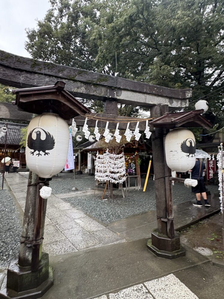 川越熊野神社の鳥居