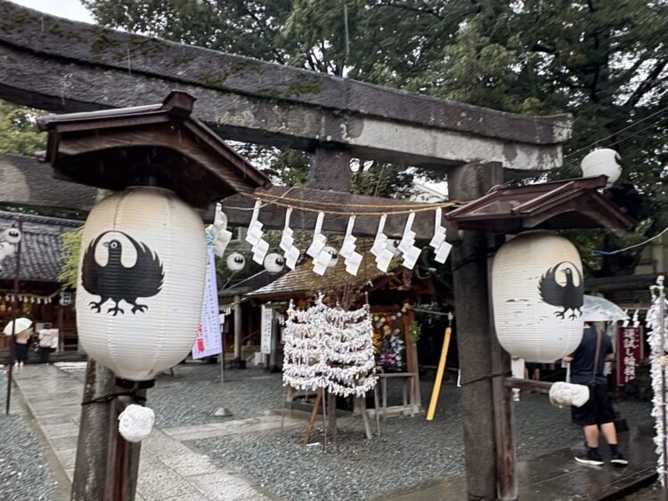 川越熊野神社の鳥居