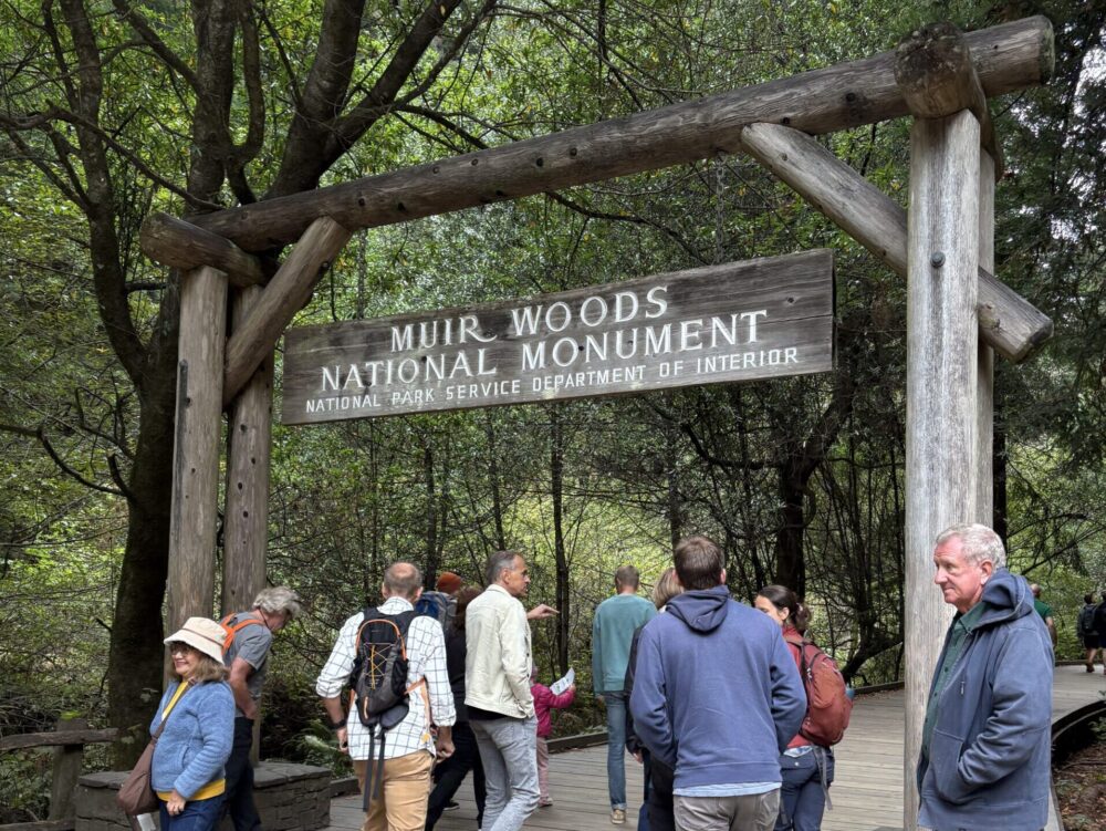 ミュアウッズ国定公園の入口