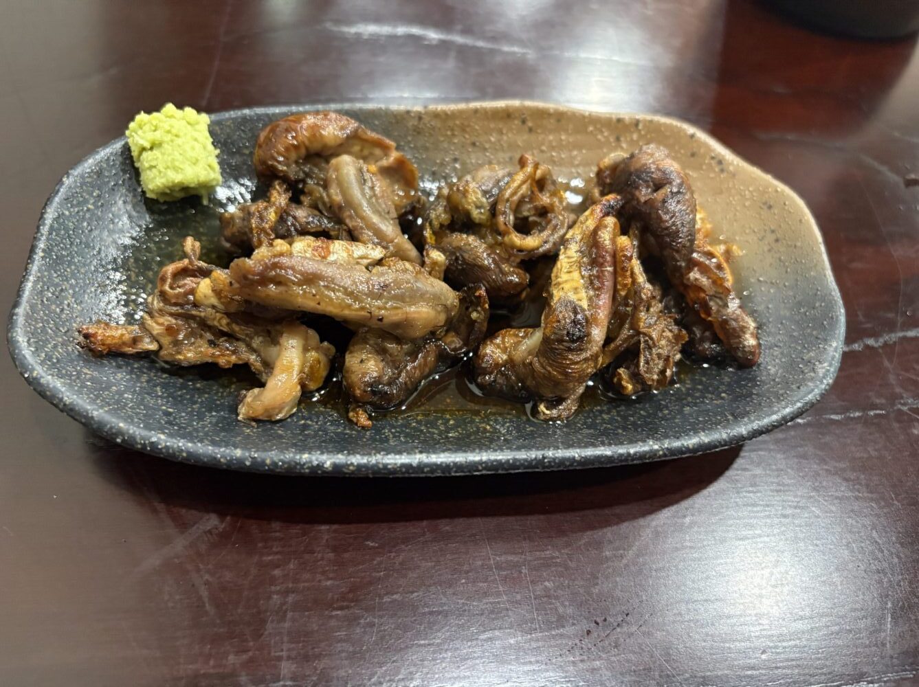 岡谷うなぎ清水屋の肝焼き