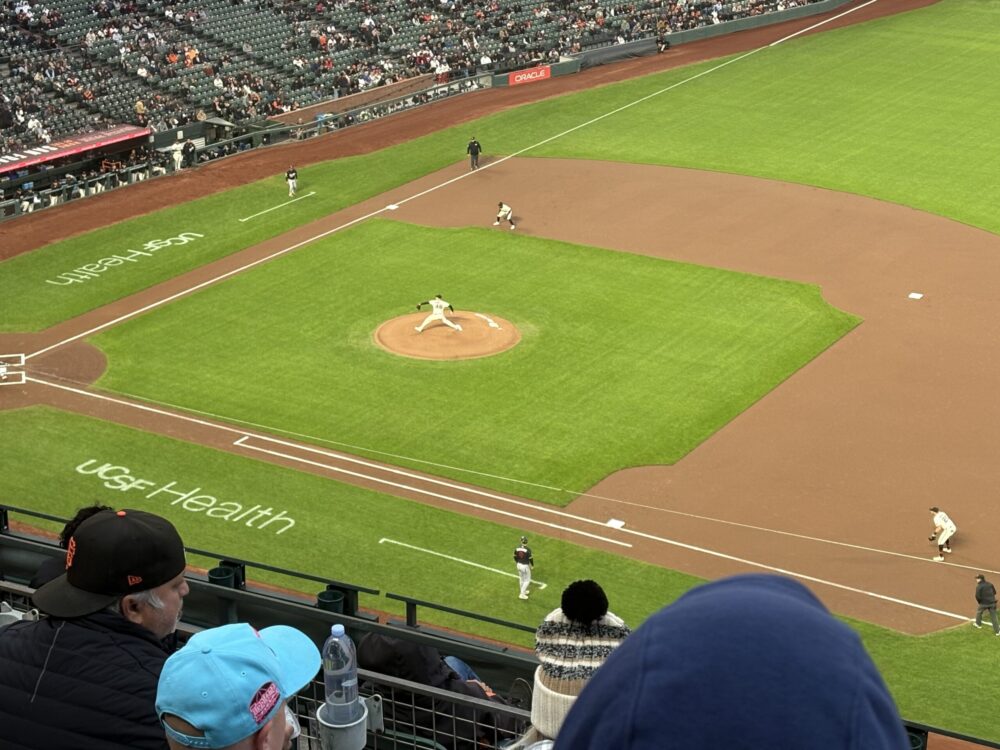 ALT：Oracle Parkで行われたジャイアンツの試合