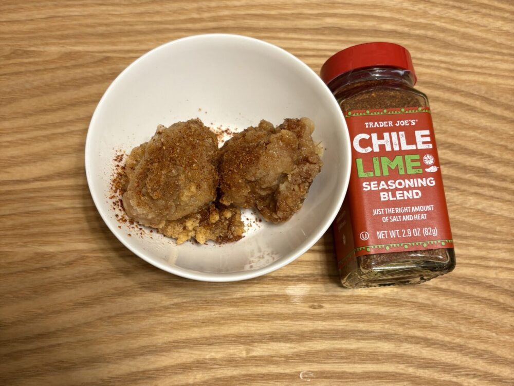 Trader Joe’sのChile Limeを唐揚げに