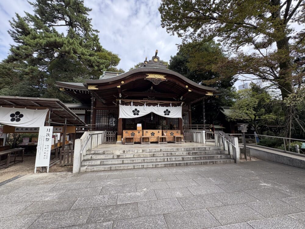 布多天神社の社殿